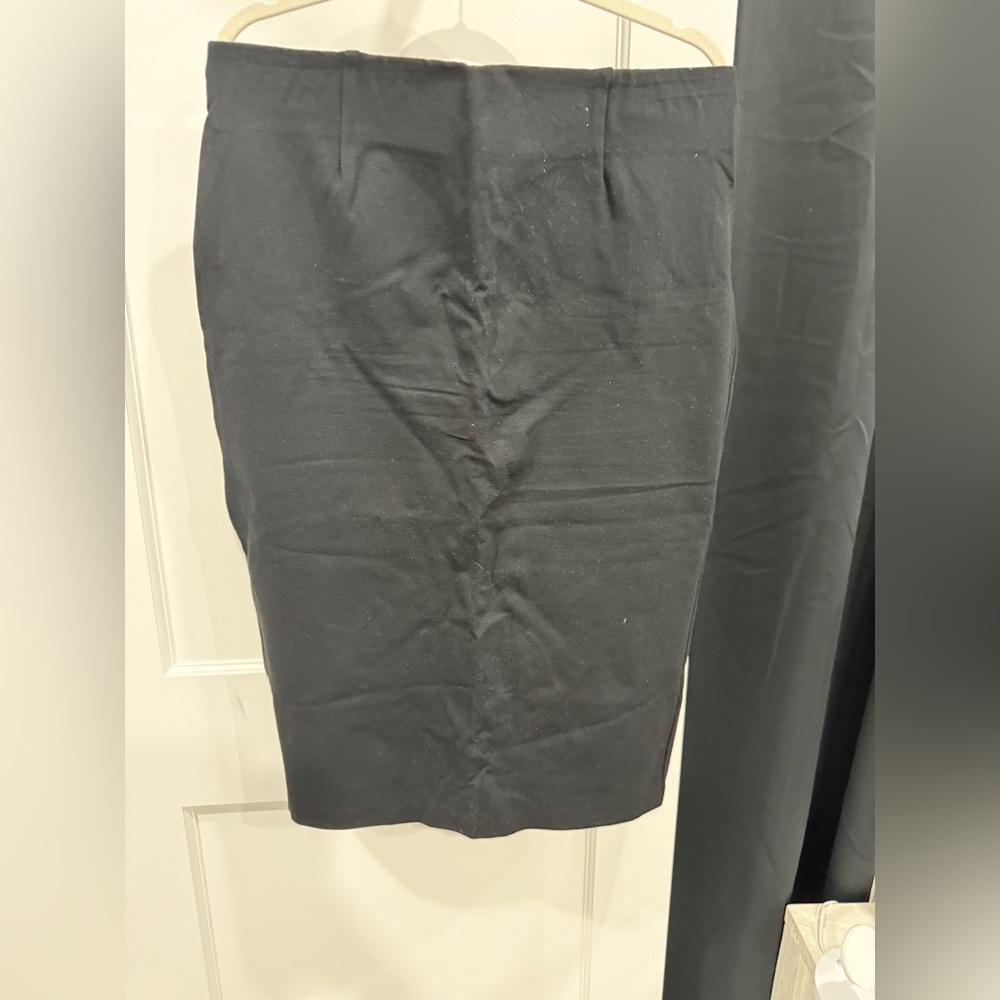 Prologue Classic Black Pencil Skirt